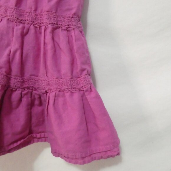 CHILDREN'S PLACE 3T Toddler Girls Charming Pink Tiered Halter Dress - Picture 16 of 16